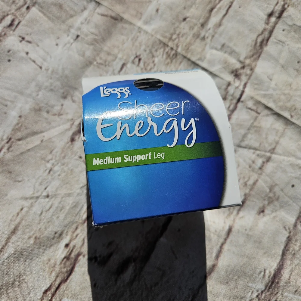 L'eggs Sheer Energy Medium Support Leg Hosiery - Blue‎